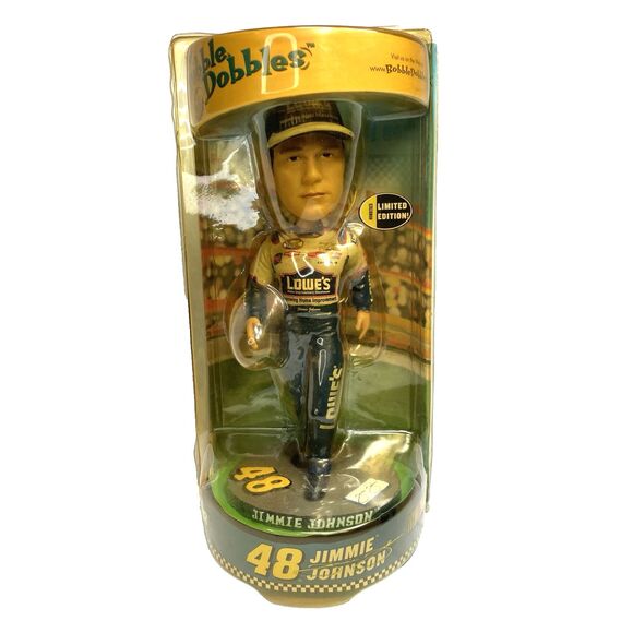 Limited Edition Jimmy Johnson #48 NASCAR JG Motorsports Inc 2003 Bobble-Dobbles - Picture 1 of 16